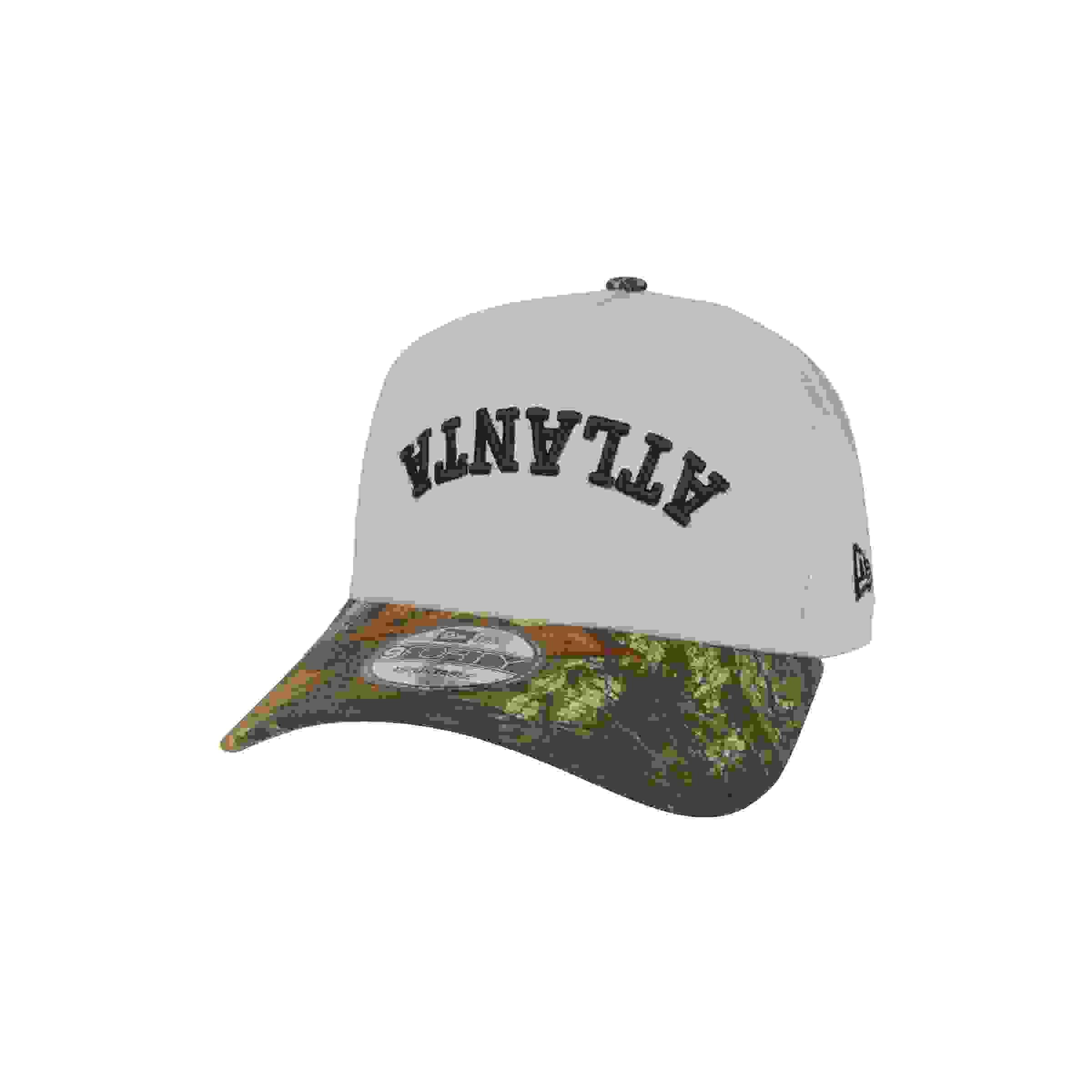 New Era Atlanta Hawks 9FORTY Upside Down Camouflage Snapback Hat